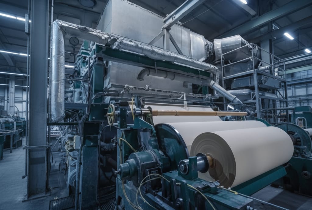 Paper mill water circuit treatment