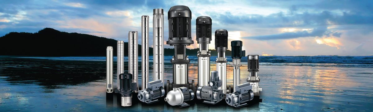Stairs submersible electric pumps