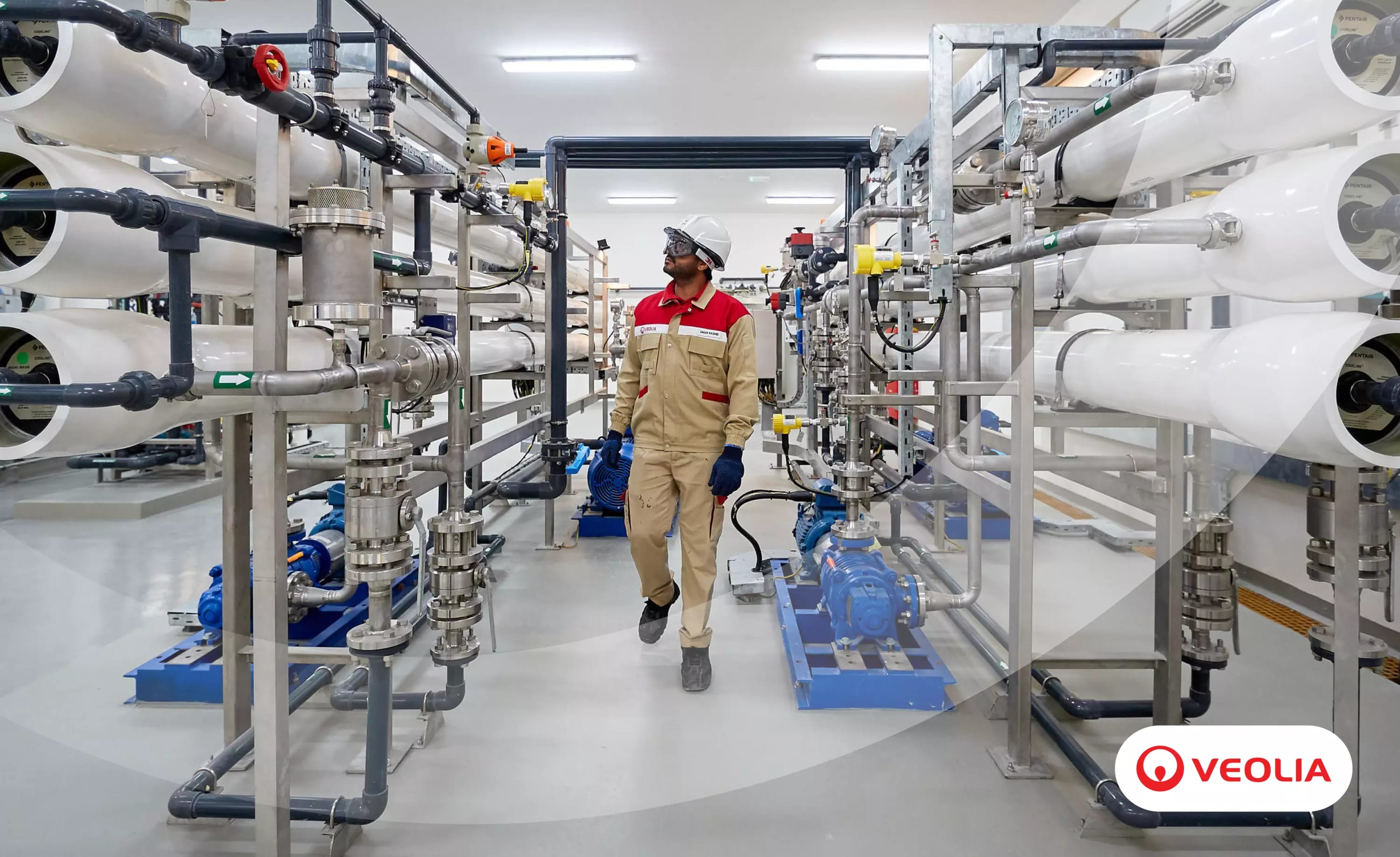 Veolia water treatment chemistry and industrial systems